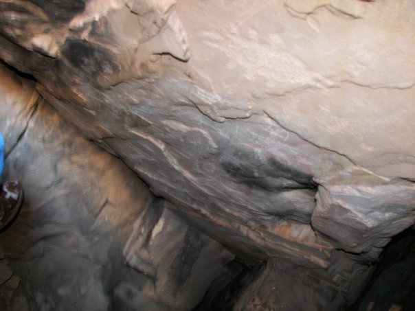 Small Cave - burn marks