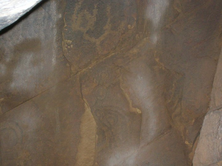 Large Cave - Interior Petroglyph's