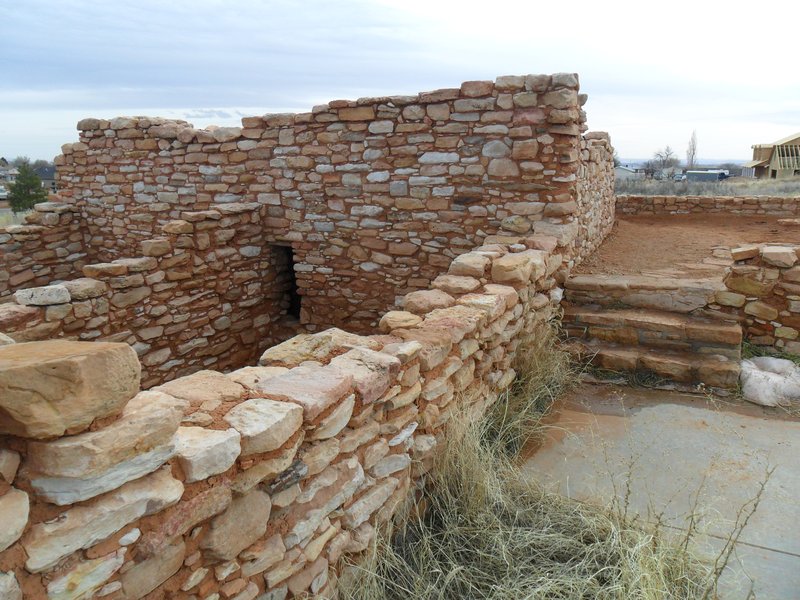 Edge of The Cedars Pre-Colombian Pueblo Indian ruin 