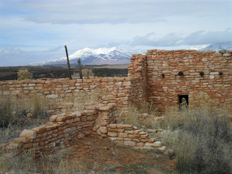Edge of The Cedars Pre-Colombian Pueblo Indian ruin 