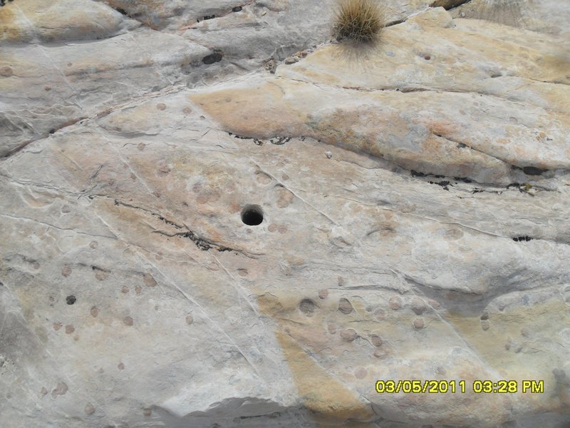 prehistoric grinding holes