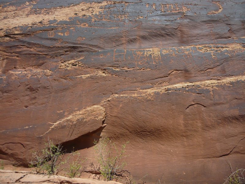 The Sand Island Petroglyph Panel 