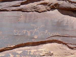 The Sand Island Petroglyph Panel 