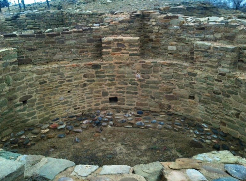 Salmon Ruins. New Mexico. A.D. 1068 - A.D. 1150
