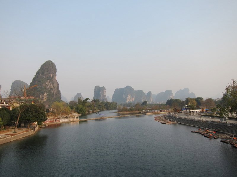 Yulong (?) river view