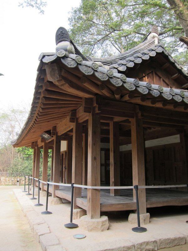 Korean Architecture at the park