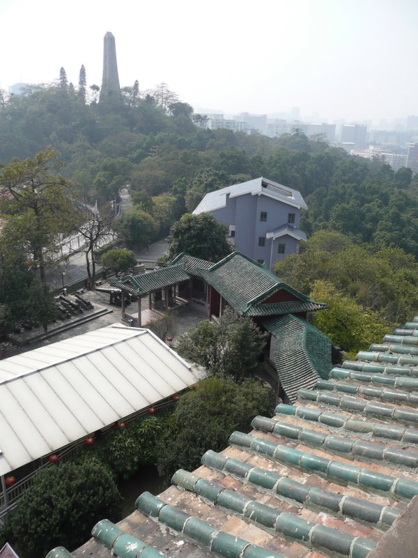 View from Zhenhai tower