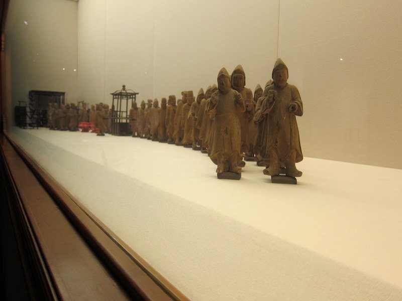 Terracotta dolls at the shanghai museum
