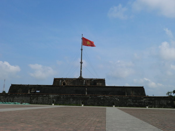 The biggest flag in Vietnam...