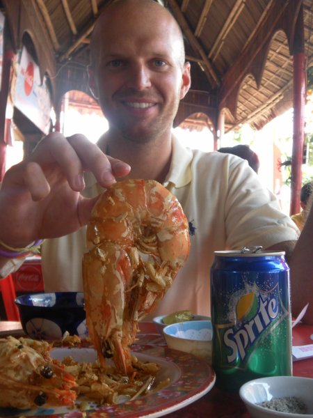 Giant Shrimp!