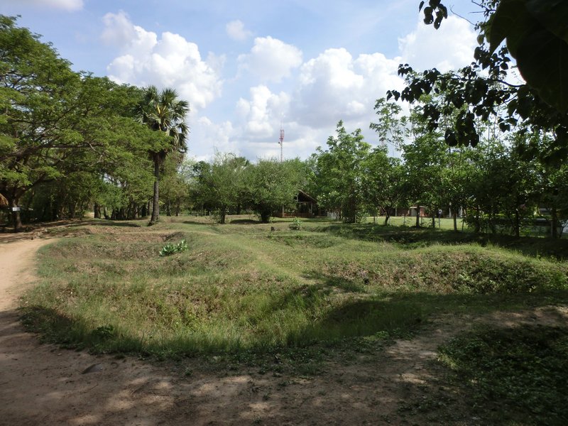 Mass graves at the 'Killing Fields'