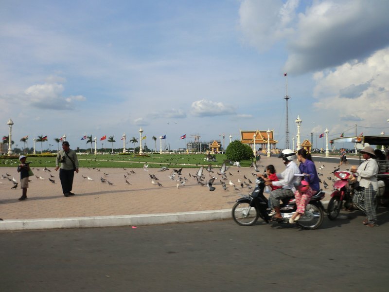 Down town Phnom Penh