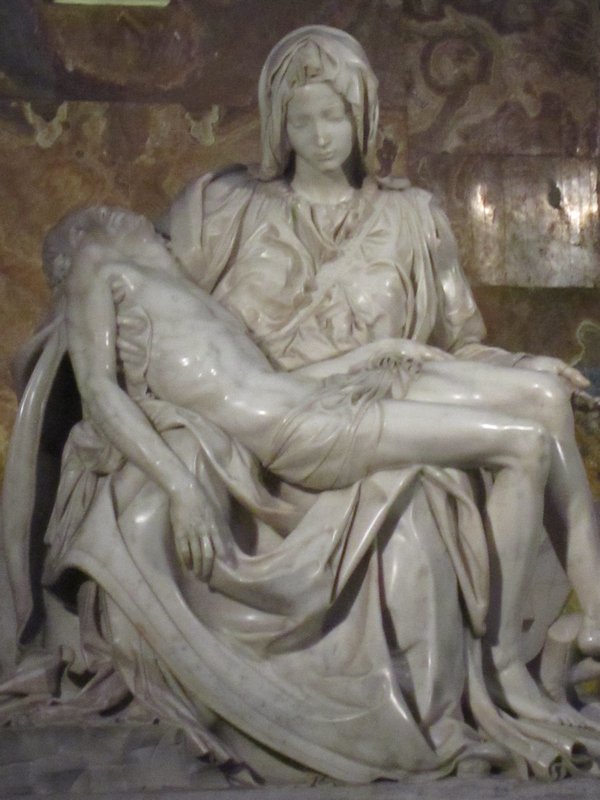 Michelangolo's sculpture in St. Peter's church