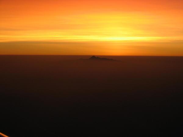 Mt. Kenya at Sunrise