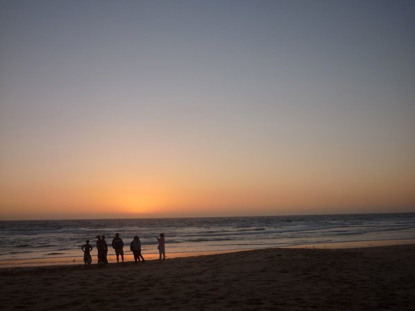 sunset Philip Island