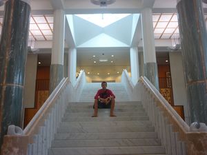 me in Parliament House Canberra