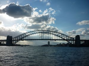 Sydney Harbour Bridge from Ferry
