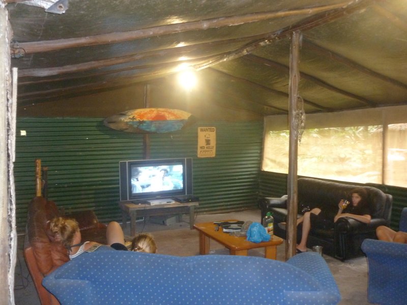 tv room Gagaju Bush Camp