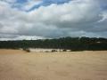 different colours of sand on Fraser Island