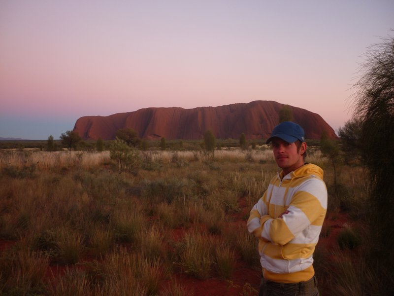 me at Uluru sunrise