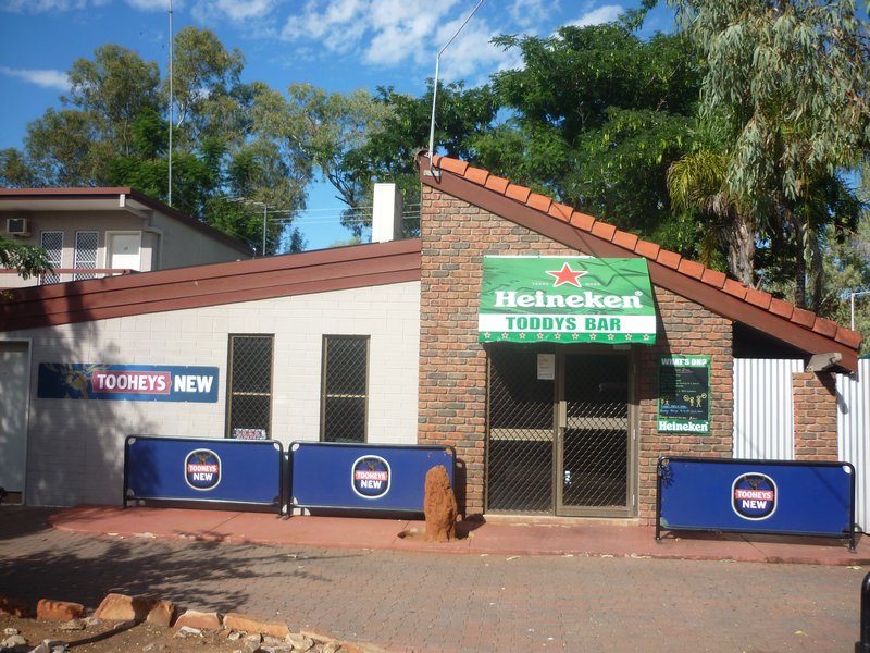 Toddy's bar Alice Springs