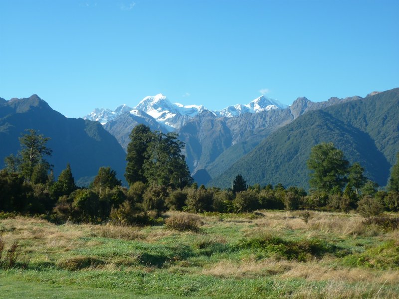 Mount Tasman and Mount Cook