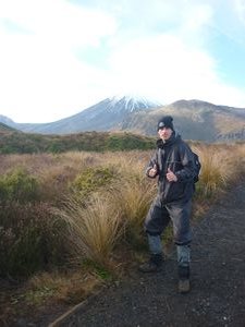 me in front of Mount Doom (Lord of the Rings)