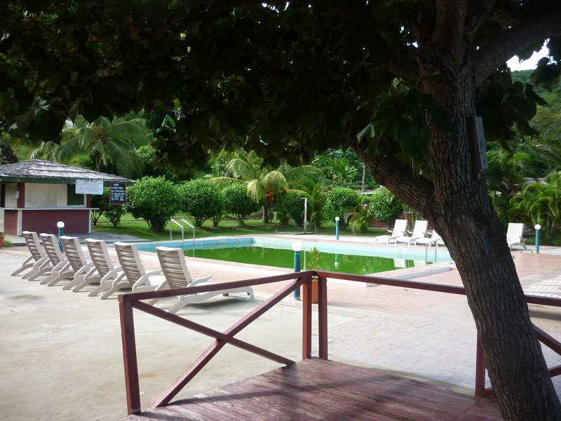 swimming pool at Korovou Ecotour-Resort Naviti