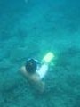 me snorkelling during Seaspray sailing trip