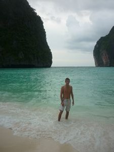 me on The Beach (from the movie with Leonardo di Caprio) Ko Phi Phi Ley