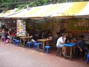 place where we went for breakfast every day in Bangkok