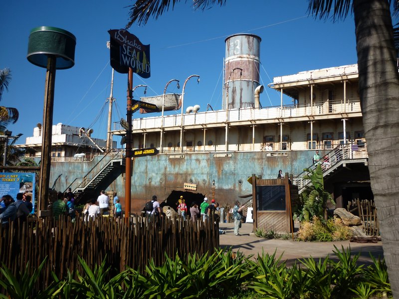 shipwreck uShaka Seaworld Durban