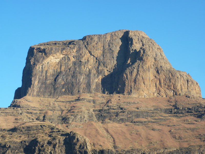 the Sentinel up close Tugela Falls