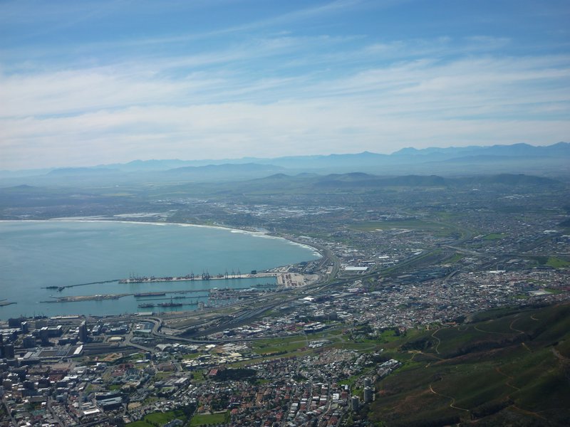Capetown from Table Mountain