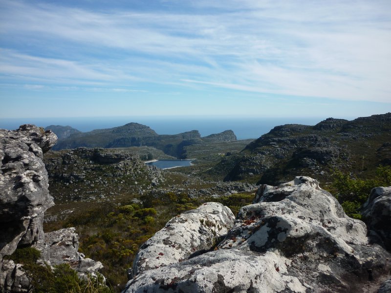 on top of Table Mountain