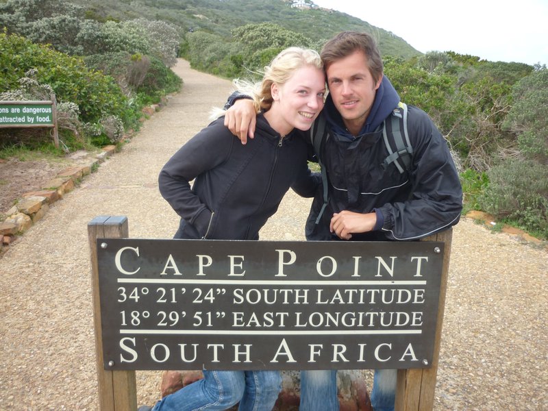 Ester and me at Cape Point
