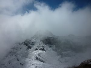 mountain in the mist Tugela Falls