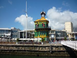 clock tower V & A Waterfront Capetown