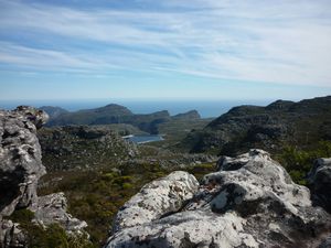 on top of Table Mountain
