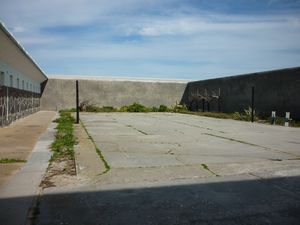 Courtyard Prison Robben Island
