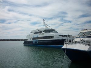 our ferry to Robben Island