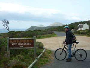 me on a mountainbike at Buffelsfontein in Cape Point Nature Reserve