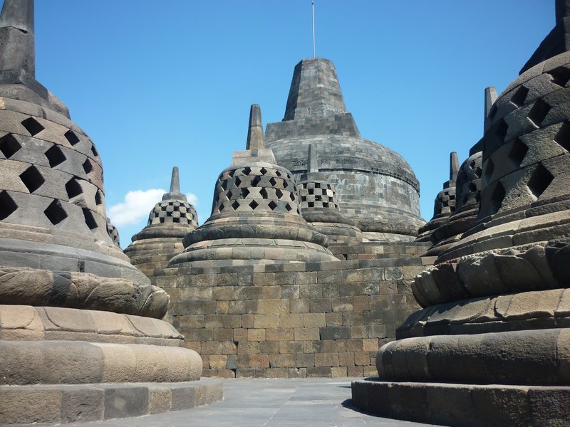 top of Borobudur