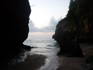 rocks at Blue Point Bali