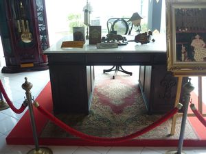 Sultan's desk Kraton Yogyakarta