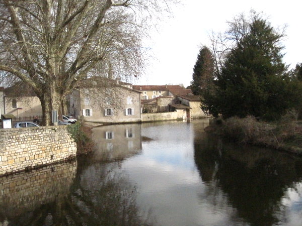The river in Rochefoucauld