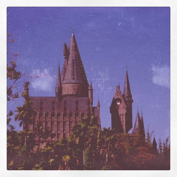 first view of hogwarts
