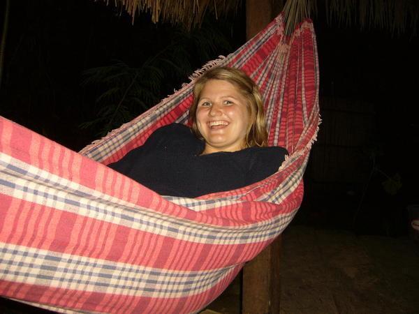 Me in the hammock!