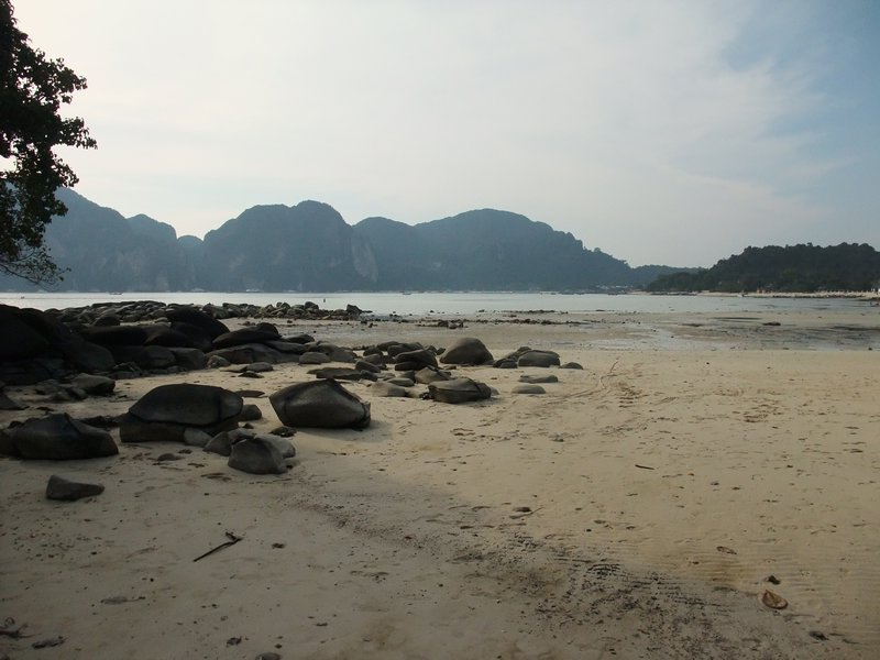 Quite beach on Ko Phi Phi