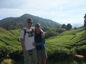 us at the 2nd largest tea plantation in the CH